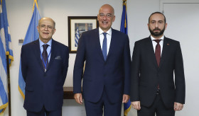 Joint press statement following the trilateral meeting of the foreign ministers of Armenia, Cyprus and Greece