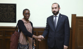 The meeting of the Foreign Minister of Armenia with the President of the International Crisis Group
