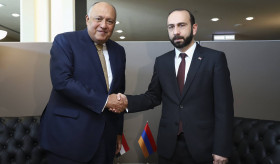 The meeting of the Foreign Ministers of Armenia and Egypt in New York