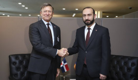Встреча министра иностранных дел Республики Армения с министром иностранных дел Доминиканской Республики
