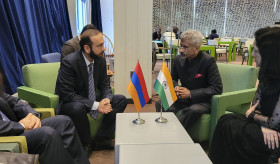 Հայաստանի ու Հնդկաստանի ԱԳ նախարարների հանդիպումը