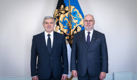Դեսպան Իգիթյանն իր հավատարմագրերն է հանձնել Էստոնիայի Հանրապետության նախագահին