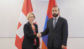 Հայաստանի ԱԳ նախարարի և Շվեյցարիայի արտաքին գործերի դաշնային դեպարտամենտի պետքարտուղար հանդիպումը