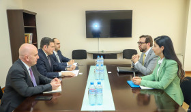 ՀՀ ԱԳ նախարարի տեղակալը ընդունել է Վրաստանում ՆԱՏՕ-ի Կապի գրասենյակի ղեկավարին