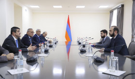 Foreign Minister of Armenia held a meeting with the delegation led by the President of Artsakh