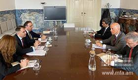 Քաղաքական խորհրդակցություններ Հայաստանի և Պորտուգալիայի արտաքին գործերի գերատեսչությունների միջև