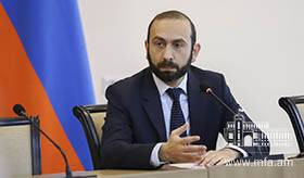 The Foreign Minister of Armenia received the members of OSCE needs assessment mission
