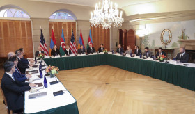 The meeting of the Foreign Minister of Armenia, the US Secretary of State and the Foreign Minister of Azerbaijan