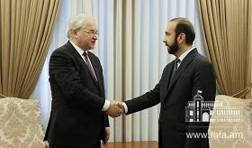 Foreign Minister of Armenia Ararat Mirzoyan received Igor Khovaev