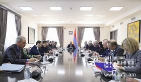 The Minister of Foreign Affairs of Armenia received the delegation of special envoys of the EU and EU member states on Eastern Partnership
