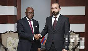 Встреча министров иностранных дел Армении и Бенина