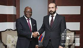 Meeting of Foreign Ministers of Armenia and Benin
