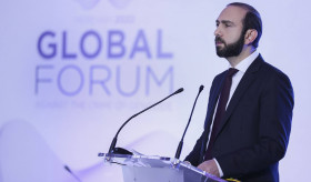 Intervention du Ministre des Affaires étrangères de l’Arménie Ararat Mirzoyan  A l’occasion du 4ème Forum global "Contre le crime de génocide"