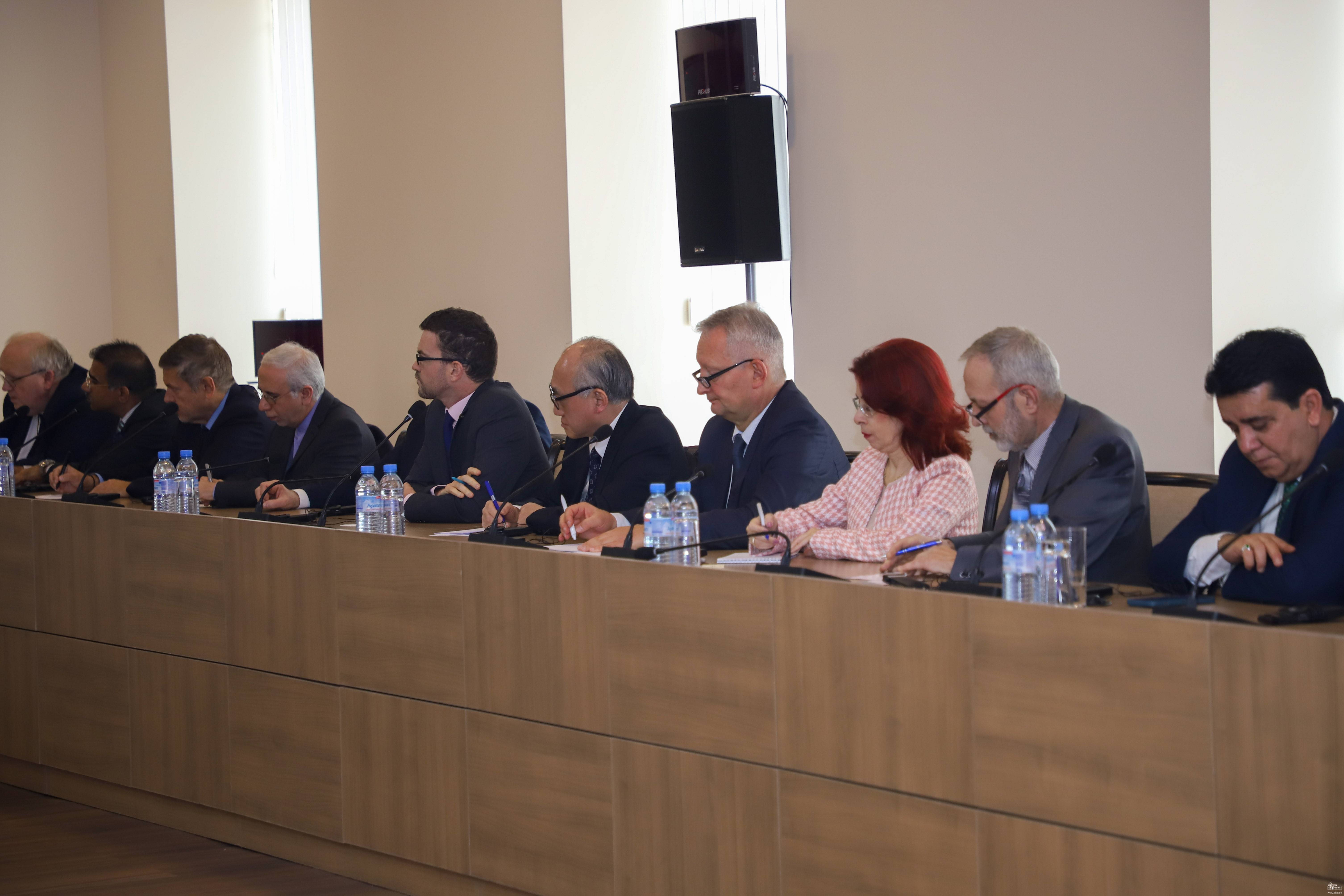 Meeting with the Heads of diplomatic missions, accredited in Armenia ...