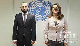Встреча министра иностранных дел Республики Армения с Генеральным директором отделения ООН в Вене