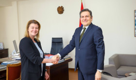 Դանիայի Թագավորության նորանշանակ դեսպանն իր հավատարմագրերի պատճենն է հանձնել ՀՀ ԱԳ նախարարի տեղակալին