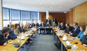 Արարատ Միրզոյանի հանդիպումը Գերմանիայի Բունդեսթագի հանձնաժողովների ավագ պատգամավորների հետ