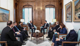 Встреча министра иностранных дел Армении и президента Сирии