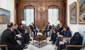 The meeting between the Foreign Minister of Armenia and the President of Syria
