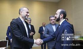 Հայաստանի և Իրանի ԱԳ նախարարների հանդիպումը