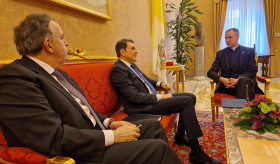 ԱԳ նախարարի տեղակալ Պարույր Հովհաննիսյանի այցը Սուրբ Աթոռ և Վարպետաց պալատ