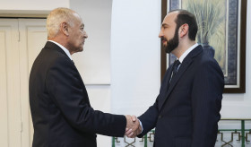 ՀՀ ԱԳ նախարարի հանդիպումն Արաբական պետությունների լիգայի գլխավոր քարտուղարի հետ