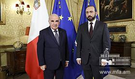 Meeting of the Foreign Minister of Armenia and the President of Malta