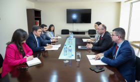 ԱԳ նախարարի տեղակալի հանդիպումը Խորվաթիայի խորհրդարանի  Խորվաթիա-Հայաստան պատգամավորական խմբի պատվիրակության հետ
