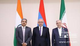 Քաղաքական խորհրդակցություններ Հայաստանի Հանրապետության, Իրանի Իսլամական Հանրապետության և Հնդկաստանի Հանրապետության արտաքին քաղաքական գերատեսչությունների միջև