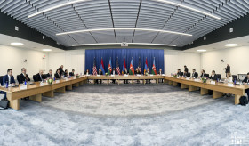 The meeting of the Foreign Minister of Armenia, the US Secretary of State and the Foreign Minister of Azerbaijan