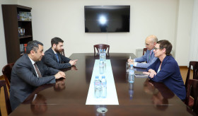 Les ministres-adjoints des Affaires étrangères de la République d'Arménie ont reçu l'ambassadrice de France