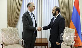 Meeting of the Foreign Minister of Armenia Ararat Mirzoyan with Leo Docherty, Under Secretary of State for Europe of the UK Foreign, Commonwealth & Development Office