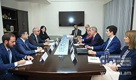 ՀՀ ԱԳ նախարարի տեղակալ Մնացական Սաֆարյանի հանդիպումը ԵՄ պատժամիջոցների կիրարկման հարցերով միջազգային հատուկ բանագնաց Դեյվիդ Օ՛Սալիվանի հետ