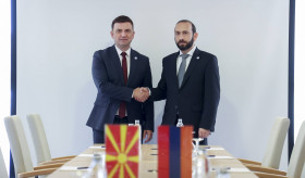 Meeting of the Foreign Ministers of Armenia and North Macedonia