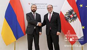 Meeting of the Foreign Ministers of Armenia and Austria