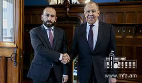 Встреча министра иностранных дел Республики Армения с министром иностранных дел Российской Федерации