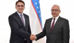 ՀՀ ԱԳ նախարարի տեղակալ Մնացական Սաֆարյանի և Ուզբեկստանի ԱԳ նախարարի տեղակալ Բոբուր Ուսմանովի միջև հանդիպումը
