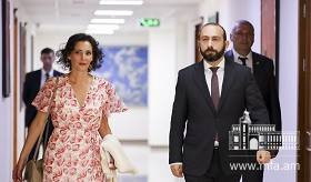 Rencontre des ministres des Affaires étrangères arménien et belge