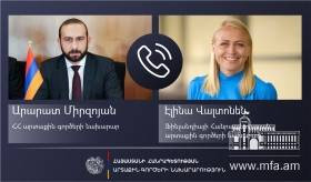 Հայաստանի և Ֆինլանդիայի ԱԳ նախարարների հեռախոսազրույցը