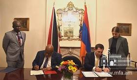 Հայաստանի և Տրինիդադ և Տոբագոյի միջև հաստատվեցին դիվանագիտական հարաբերություններ