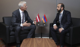 Meeting of the Ministers of Foreign Affairs of Armenia and Latvia