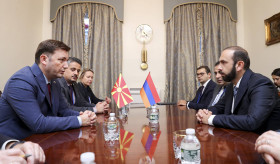 The Meeting of the Ministers of Foreign Affairs of Armenia and North Macedonia