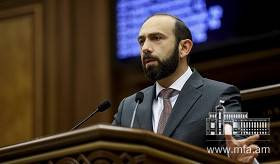 ՀՀ ԱԳ նախարար Արարատ Միրզոյանի պատասխաններն Ազգային ժողովի պատգամավորների հարցերին կառավարության հետ հարցուպատասխանի ժամանակ