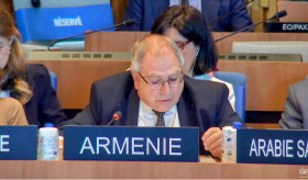 Le représentant permanent de la République d’Arménie auprès de l’UNESCO est intervenu lors 217ème session du Conseil exécutif