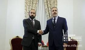 Հայաստանի և Թուրքիայի ԱԳ նախարարների հանդիպումը