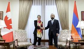 Հայաստանի և Կանադայի ԱԳ նախարարների հանդիպումը