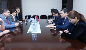 ՀՀ ԱԳ նախարարի տեղակալի հանդիպումը Էստոնիայի խորհրդարանի Էստոնիա-Հայաստան պատգամավորական բարեկամական խմբի պատվիրակության հետ