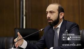 ՀՀ ԱԳ նախարար Արարատ Միրզոյանի զեկույցը ԱԺ արտաքին հարաբերությունների ու ֆինանսավարկային և բյուջետային հարցերի մշտական հանձնաժողովների համատեղ նիստում