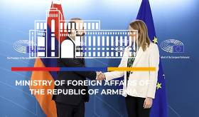 ՀՀ ԱԳ նախարարի հանդիպումը Եվրոպական խորհրդարանի նախագահի հետ