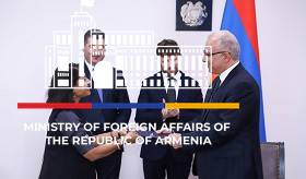 Armenia signed the Framework Agreement on the Establishment of the International Solar Alliance at the MFA